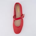 thumbnail image 6 of Cushionaire Gracie Mesh Mary Jane Flats for Women - Breathable Ballet Flats with Adjustable Buckle Strap and Memory Foam Cushioning, 6 of 23