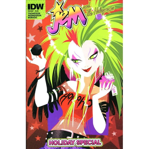 Jem And the Holograms Xmas #1 VF ; IDW Comic Book