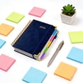 thumbnail image 4 of YiaNXan Blank Spiral Notebook Journal for Women Men, 300 Pages Leather Weekly Monthly Planner for Drawing & Sketching, Journals for Creative Writing, A5, Blue, 4 of 6