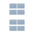 thumbnail image 4 of Manteles individuales Bearachild 4 piezas Lino Cielo azul 2Conjunto, 4 of 6