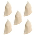 thumbnail image 2 of 5pcs Exfoliating Mesh Soap Saver Pouch Bubble Net Handmade Soap Mesh Bag Body Facial Cleaning Tool, 2 of 7
