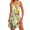 YY#-Yellow 004, variant on Cover Ups for Swimwear Women Basic Sundresses V Neck Sleeveless Western Party Dresses Loose Vacation Outfits with Porket Floral