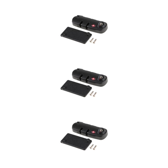 Cateissary Candado de combinación de equipaje resistente Candado de código aprobado por la TSA para maleta Type1 NO1