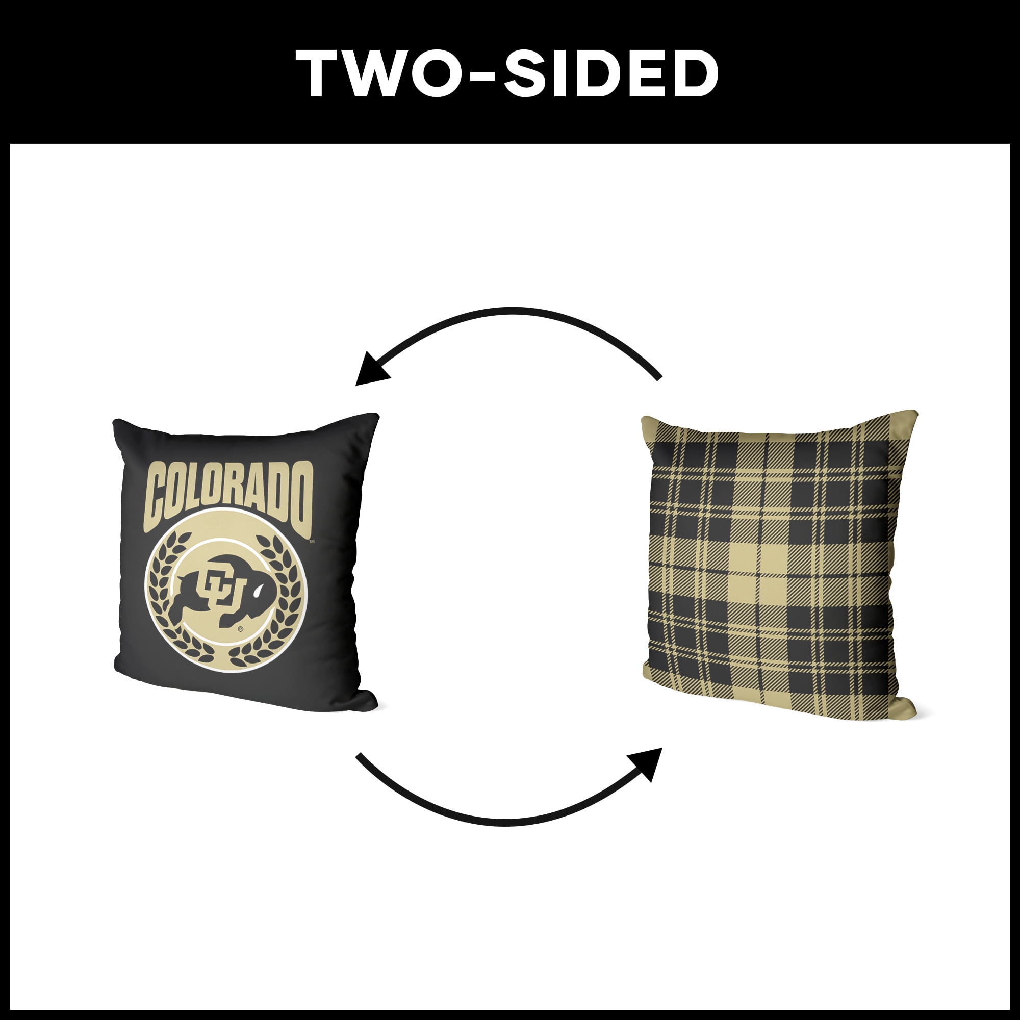 Colorado NCAA Triumph Square Cloud Pillow 24 inches