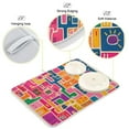 thumbnail image 4 of Yayeee Dish Drying Mat for Kitchen Counter Ultra Absorbent Easy Clean Pad 24x18", Art Map, 4 of 7