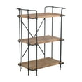 thumbnail image 2 of Yorktown Industrial Antique Iron and Wood Bookcase, 2 of 10