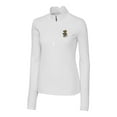 thumbnail image 2 of Women's Cutter & Buck White Wichita State Shockers Traverse Stretch Quarter-Zip Pullover Top, 2 of 3