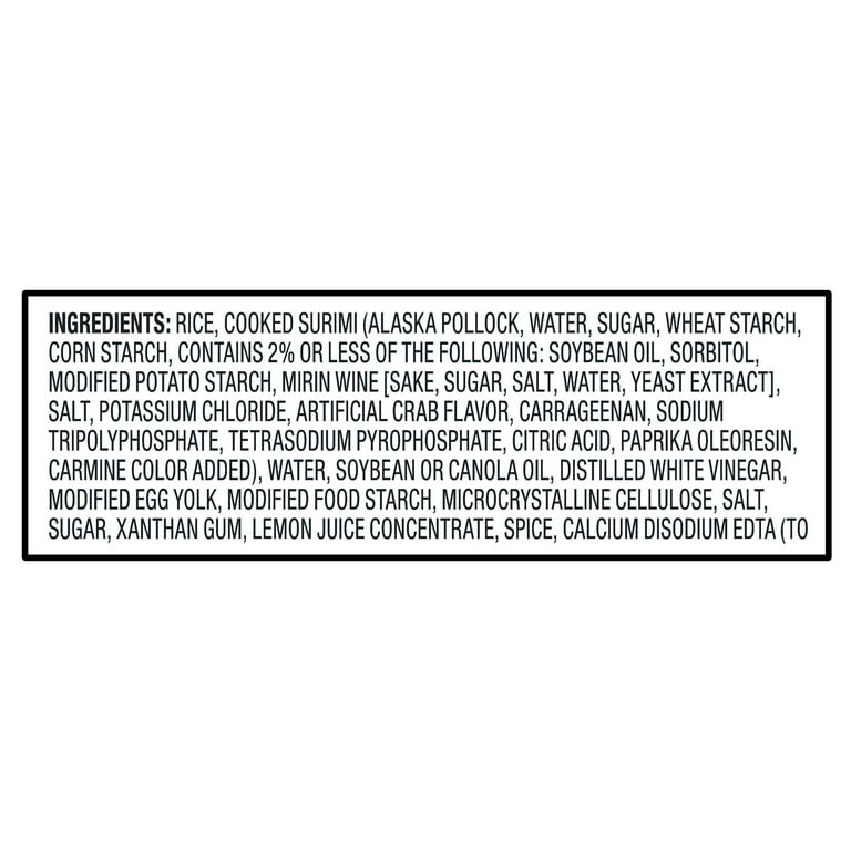 Marketside California Sushi Roll with Sweet Chili Aioli (Ready to Eat), 8 oz