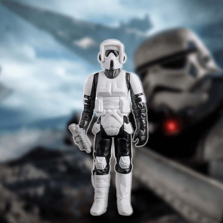 美品 ROTJ Biker Scout (Short Mask) C-9 Star Wars Retro Collection Biker Scout - Walmart.com