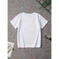 thumbnail image 2 of Child of God" Inspirational T-Shirt for Kids - White, Short Sleeve, Round Neck, Lightweight & Breathable, Summer Casual Top with "I AM A CHILD OF GOD" Print, Religious Apparel|Playful Print|Comfortab, 2 of 6