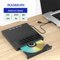thumbnail image 2 of USB 3.0 Type-C Multiplication External Blu-Ray Optical Drive CD/DVD/BD -/+RW Player Burner Writer Reader for Laptop PC, 2 of 7