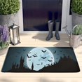 thumbnail image 2 of Happy Halloween Ghost Front Door Mat,Non-Slip Doormat Floor Entryway Rug 17x31.5 Inch Pumpkin Spooky Floor Mats for Kitchen Nursery Floor Entryway Rug, 2 of 4