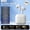 White - Business Sport Style, variant on Dual-microphone Noise Reduction, Touch Switching, ANC Surround Immersive Sound, Battery Life of 30h, Non-inductive Wearing, All-round Work Games!