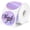 Holographic Purple, variant on 2" Circle Holographic Thermal Label Stickers Blue, Round Printable Rainbow Glitter Thermal Printer Sticker Labels for Gift Wrapping, Self-Adhesive Name Price Tag DIY Custom Logo Design