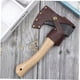 thumbnail image 2 of 1 Set Lumberjack Protective Case Bag Protective Cap Hatchet Sleeve Protector Tool Portable Axe Cover Outdoor Hatchet Cover Main Storage Bag Leather, 2 of 5