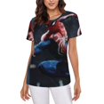thumbnail image 1 of Spider-Man Women's Crew Neck Short Sleeve T-Shirt, 1 of 7
