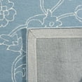 thumbnail image 6 of SAFAVIEH Fifth Avenue Deena Floral Area Rug, Blue/Ivory, 3' x 5', 6 of 8