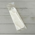thumbnail image 4 of School Cutlery Kit, Mediumweight, Napkin/Spork/Straw, 5.31", Plastic, White, 1,000/Carton | Bundle of 2, 4 of 4