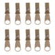 thumbnail image 2 of Greeniant Paquete de 10 Clip de soporte para botella de agua Correa de nailon Hebilla Gancho Mosquetón Colgador Accesorio Senderismo al aire Ropa Deportiva, Zapatos Caqui, 2 of 6