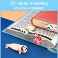 thumbnail image 6 of UttpKLBx Must Haves 2024 Three-dimensional Bookmark PVC Cute Funny Bookmark Toy Gifts for Students (F), 6 of 9