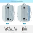 thumbnail image 2 of Mochila de viaje Sinali, grande, expandible, 40 L, impermeable, 17 pulgadas, 2 of 9
