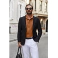 thumbnail image 4 of COOFANDY Mens Casual Button Down Shirt Long Sleeve Lightweight Jacket Fashion Textured Shirts, 4 of 6