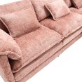 thumbnail image 4 of Comfortable Chenille Fabric Sectional With Detachable And Movable Seating For A Peaceful Mind Couch Removable Pedals Durability Comfort, 4 of 5