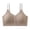 Khaki, variant on Qingpeng Womens Solid Bra Everyday Bras Push Up No Underwire Full Coverage Seamless Bralette Soft Support Wireless Bras