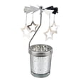 thumbnail image 4 of Portavelas giratorio elegante, portavelas, portavelas para velas de té, candelabro para Navidad, decoración de adorno para fiesta de boda Estrella Macarena Candelabro giratorio, 4 of 8