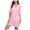Pink, variant on zaveiop Women's V Neck Ruffled Cover up Button Down Bathing Suit Beach Dress with Short Sleeves (Black, M)