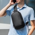 thumbnail image 3 of Amdohai 2020 Nouvel Homme de Style Chest Pack USB Multifonction Mode Extérieur Imperméable à l'Épaule Unique Pack, 3 of 7