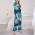 thumbnail image 3 of Sikiie Cat Underwater Fantasy Pajamas for Women Set, Womens Pajama Sets, Lounge Sets for Women, 2pjs for Women-XX-Large, 3 of 7