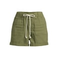 thumbnail image 3 of No Boundaries Juniors Utility Shorts, 2.75" Inseam, Sizes XS-3XL, 3 of 5