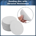 thumbnail image 3 of Discos de lija Unique Bargains, 3.94" 320 grano para reparación automotriz, papel de lija redondo con gancho y bucle de óxido de aluminio blanco, 50 piezas, 3 of 7