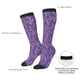 thumbnail image 4 of Fotbe Lavender Flowers Calcetas Divertidas Estampadas para Hombre y Mujer, Calcetas de Algodón hasta la Rodilla para Caminar, Correr, Enfermería y Embarazo, 4 of 6