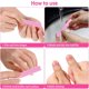thumbnail image 4 of Lima de uñas de vidrio - Juego de 2 limas de uñas de vidrio - Regalos hechos a mano - Vidrio templado - Limas de uñas de cristal para uñas naturales, 4 of 6