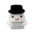 thumbnail image 1 of Zmoon Crochet Christmas Snowman, 1 of 9