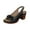 Black, variant on CQONEPT Women's High Heels Sandal,Para Mujer Beach Sandals Wide Width Open Toe Cross Strappy Sandals for Women Dressy Summer Brown Size 10