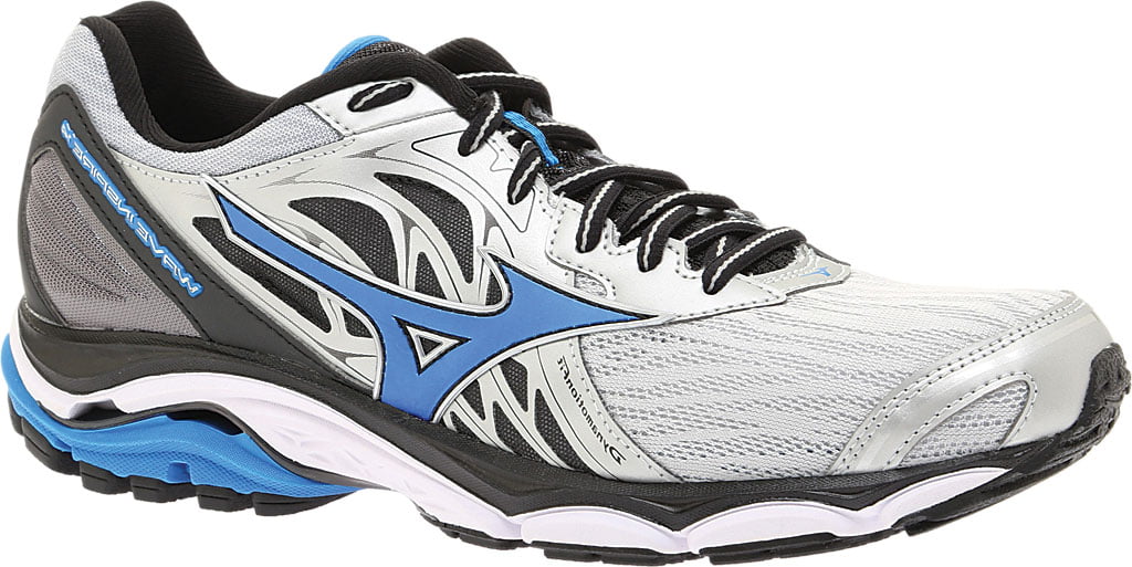 Men's Mizuno Wave Inspire 14 Running Shoe Silver/Directoire Blue 8.5 D -  Walmart.com