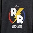 thumbnail image 3 of Chip 'N Dale Rescue Rangers - Chip 'N Dale R & R Logo - Women's Lightweight French Terry Long Sleeve Shirt, 3 of 5
