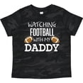 thumbnail image 3 of Inktastic Watching Football with My Daddy Boys or Girls Toddler T-Shirt, 3 of 5