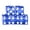 Blue, variant on mirlewaiy 5Pcs Casino Dice, 19mm Precision Craps Dice, Sharp Edges Serialized Numbers Balanced Weight(Red)