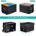 thumbnail image 3 of 2X Fireproof File Storage Box,Fireproof Storage File Cabinet with Lock,Portable ,for / Folder, 3 of 9