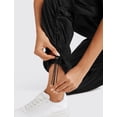 thumbnail image 4 of Pantalones cargo CRZ YOGA ligeros para mujer, color negro, talla M, 4 of 6