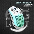 thumbnail image 5 of ZIYOU LANG M5 RGB Lightweight Wired Gaming Mouse with 12000 DPI 6 Programmed Buttons,65G Honeycomb Shell,Pixart 3325(Green), 5 of 9