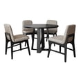 thumbnail image 1 of Comedor 4 sillas Kessa Muebles  Van Chocolate, 1 of 3