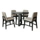 thumbnail image 1 of Comedor 4 sillas Kessa Muebles  Van Chocolate, 1 of 3