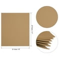 thumbnail image 2 of Uxcell Black EVA Foam Sheets  1.7mm Thickness for Crafts DIY Projects, 24 Pack Light Brown, 2 of 5