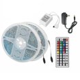 thumbnail image 1 of 32.8ft 10m Rgb Led Strip Light Smd 44 Key Remote 12v Dc Power Full Kit 5050 Lamp, 1 of 5