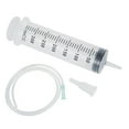 thumbnail image 1 of POINTERTECK Seringue 350ml avec Tube de 39,4 Pouces Seringues en Plastique Réutilisables pour Distribution de Colle Arrosage Recharge Filtration Alimentation Mesure des Nutriments Application de Motricité, 1 of 11